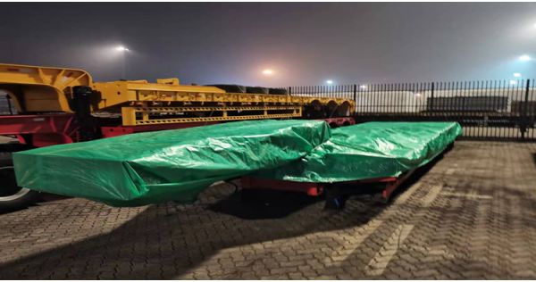 What is professional packaging of lowbed semi trailer?