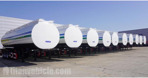 40000Lts Fuel Tanker Trailer will be sent to Benin-TITAN VEHICLE 