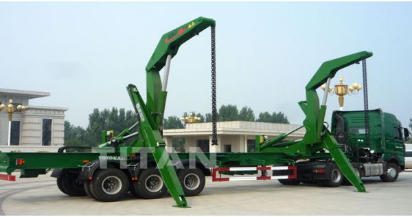 TITAN 40FT Side Loader trailer- Make your work much efficiency