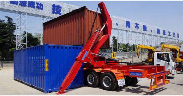 Why choose TITAN Brand Container side loader semi trailer ?