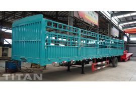 13M Fence Semi Trailer for Cargo Transport will be sent to Tanzania