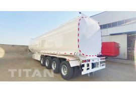 4 Axle 60000Ltrs Fuel Tanker Trailer will be sent to Mozambique