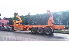 40 Foot Container Side Loader Trailer will be delivered to Cameroon