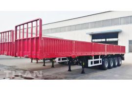 4 Axles Side Wall Trailer will be transported to Ghana Tema
