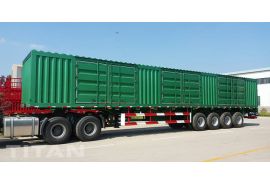 4 Axles Box Van Trailer will be delivered to Nigeria