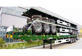 48 Foot Flat Bed Semi Trailer will be shipped to Mauritius
