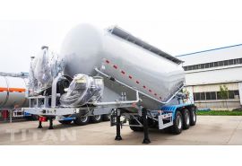 Tri Axles Dry Bulk Cement Tanker Trailer will be sent to Burundi