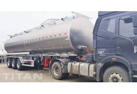 2 Units 45000L 3 Axle Aluminum Tanker Trailers will be sent to Uganda