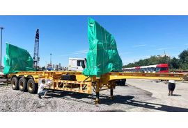 40Ft Container Loading Trailer will be shipped to Namibia