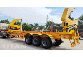 40 Foot 37 Ton Container Side Lifter Trailer will be shipped to Guyana