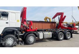 37 Ton 40Ft Sidelifter Crane Trailer will be sent to Tanzania