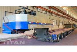 Multi Axle Modular Trailer is ready to ship to Philippines