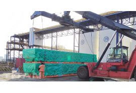 40Ft 3 Axle Flatbed Semi Trailer has already shipped to the Tanzania 