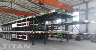 5 Axle Flatbed Trailer for Sale will be Shipped to Burundi