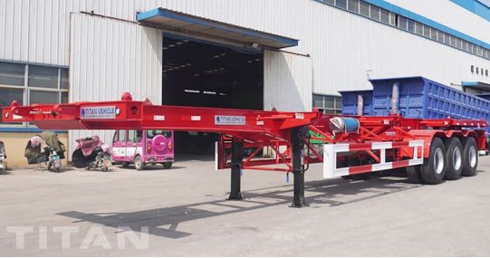 Tri Axle Container Chassis 40Ft will be shipped to Panama
