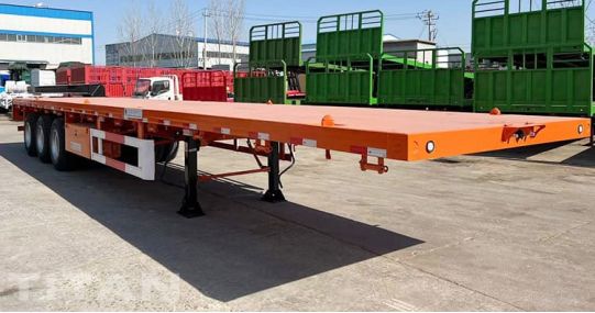 12M Tri Axle Trailer will be sent to Tanzania