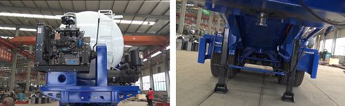 3 axle dry bulk cement tanker trailer details