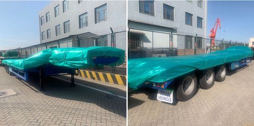 tri axle low loader trailer package