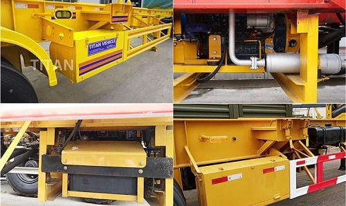 Details of 37/40/45 Ton Side Loader Trailer Manufacturer