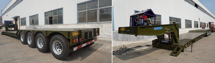 4 axle 100 ton
