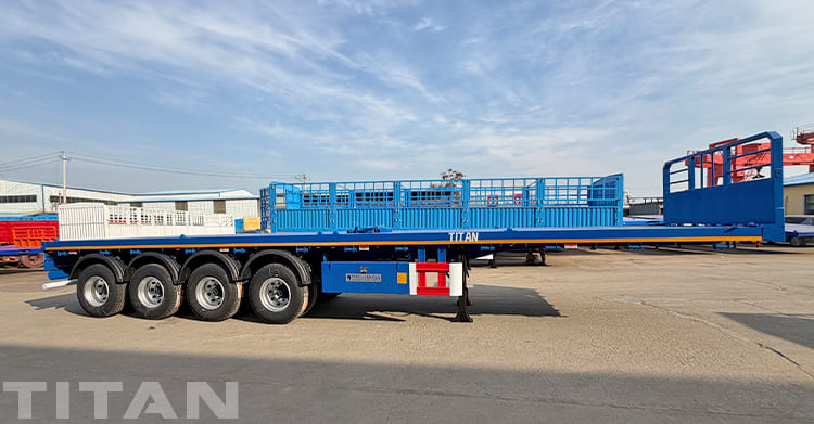4 Axle 40 Foot Flatbed Trailer for Sale in Philippines