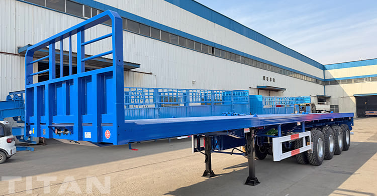4 Axle 40 Foot Flatbed Trailer for Sale in Philippines