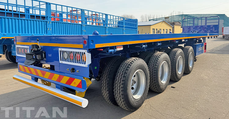 4 Axle 40 Foot Flatbed Trailer for Sale in Philippines