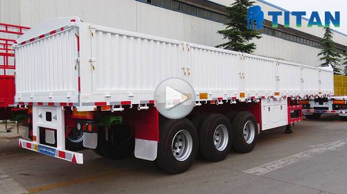 Side wall semi trailer