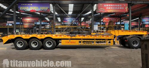 80T Step deck trailer for sale