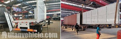 40T box trailer
