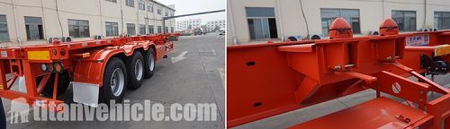 Details Of 3 Axle Container Trailer