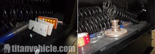 Details of 100T heavy haul trailer
