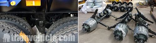 Details of Semi Trailer with Side Wall