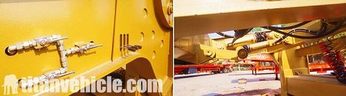 Details of Gooseneck Trailer