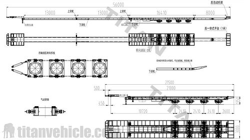 Drawing of Wind Turbine Blade Transport
