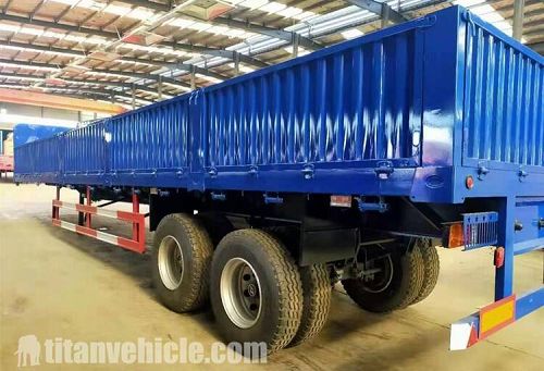 Factory Show of Sidewall Semi Trailer