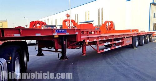 Extendable Windmill Blade Transport Trailer