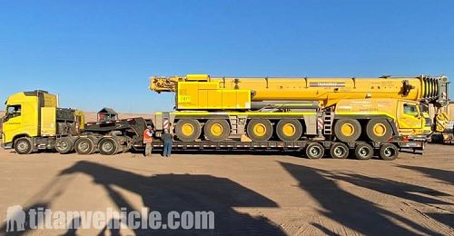 4 Axle Removable Gooseneck Trailer for Sale In Chile Valpara&iacute;so