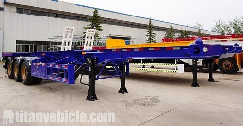 2/3 Axle 40Ft Skeleton Semi Trailer for Sale In Namibia Luderitz