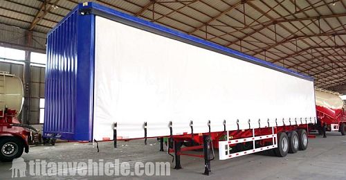 3 Axle Curtainsider Trailer for Sale In Nigeria Lagos