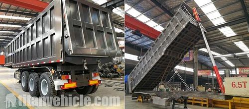 3 Axle Tip Semi Trailer for Sale Near Me