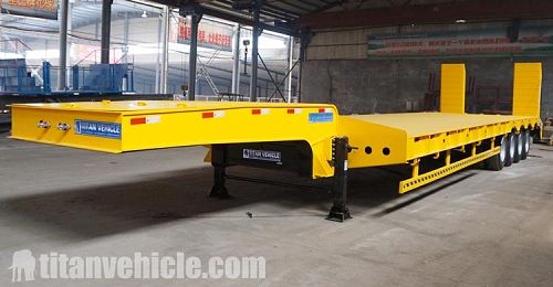 Excavator Lowbed Trailer for Sale Manufacturer