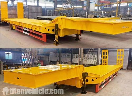 Factory Show of Low Bed Trailer for Sale Price