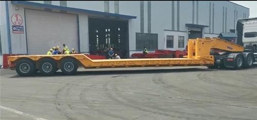 80 Ton Detachable Gooseneck Trailer Price Manufacturer