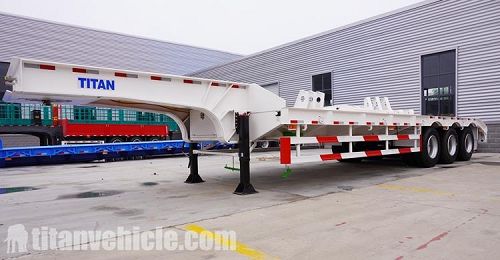50 Ton Lowbed Trailer for Sale with Price