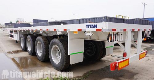 40 Ton Flatbed Trailer for Sale Price