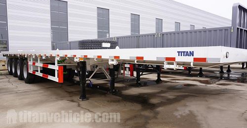 20/40Ft Flatbed Semi Trailer for Sale