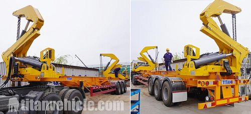 20/40Ft Side Lifter Trailer for Sale Manufcturer