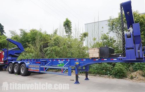 20/40Ft Side Loader Container Trailer for Sale Price