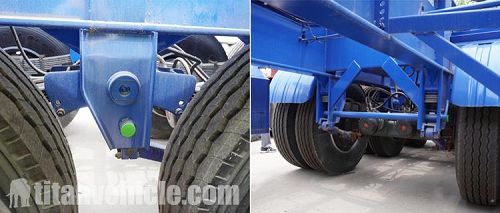 Details of 20 Foot 40 Foot Side Loader Container Trailer for Sale 